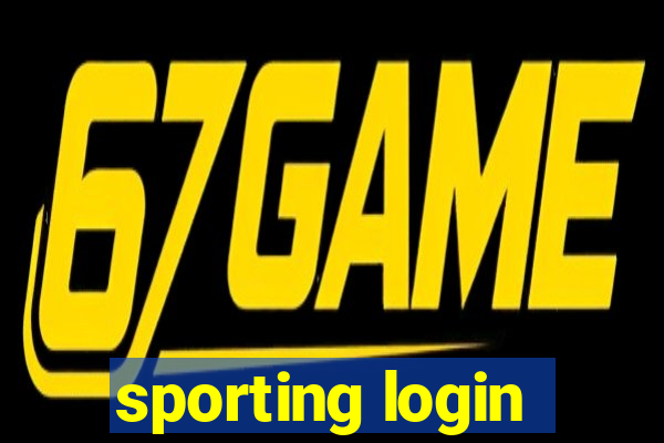 sporting login