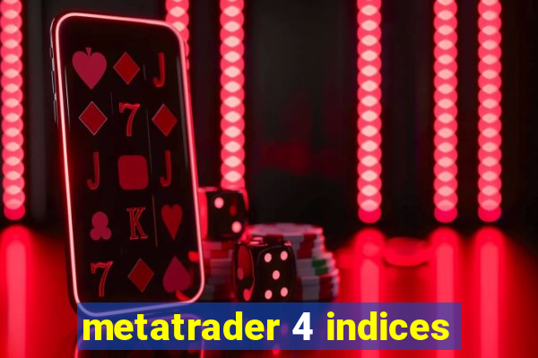 metatrader 4 indices