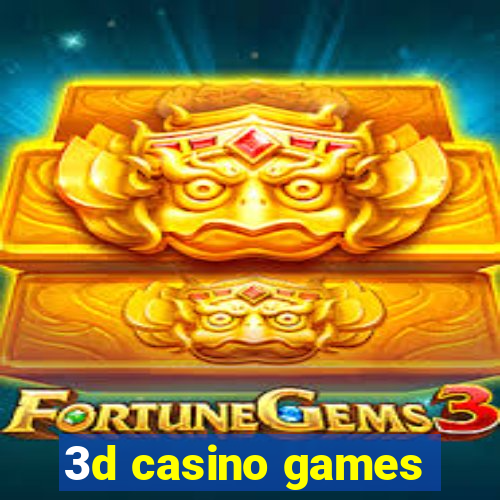 3d casino games