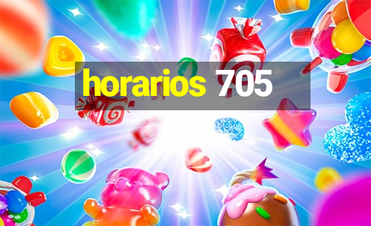 horarios 705