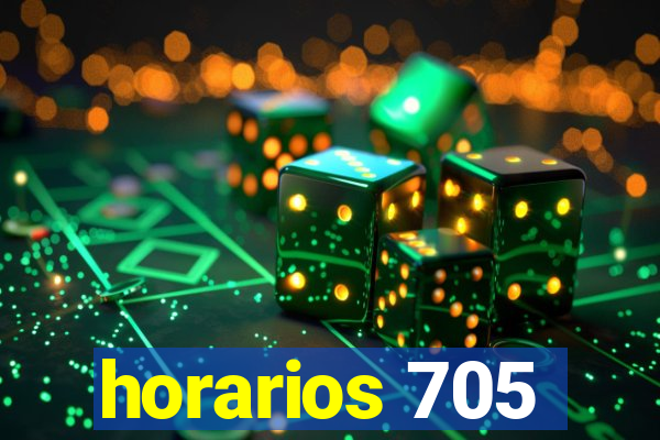 horarios 705