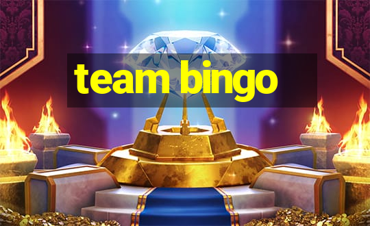 team bingo