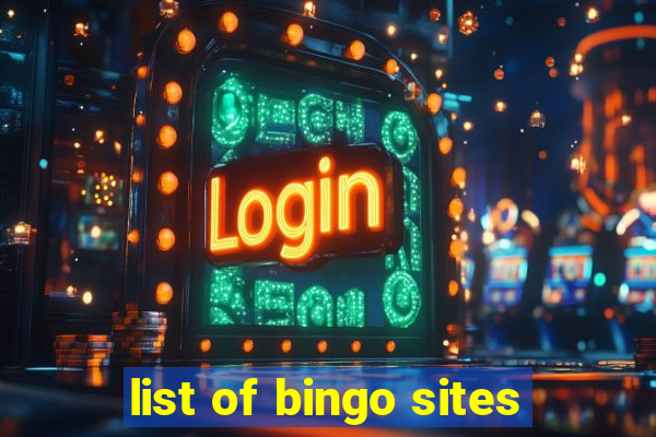 list of bingo sites