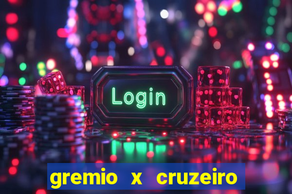 gremio x cruzeiro ao vivo hd