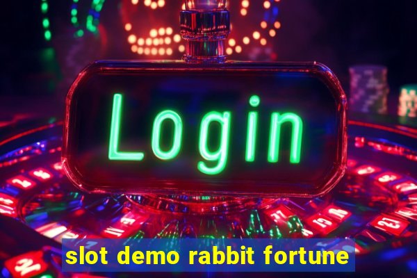 slot demo rabbit fortune