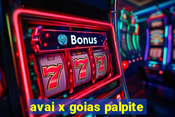 avai x goias palpite