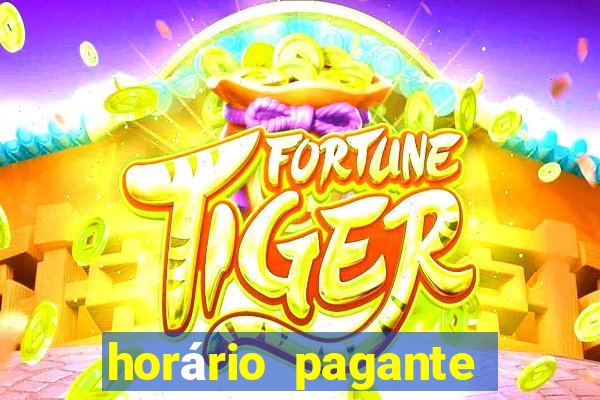 horário pagante fortune mouse