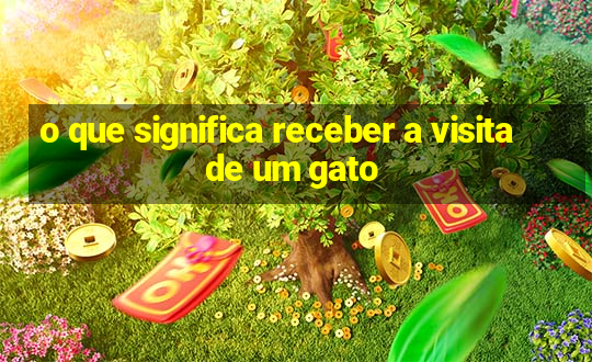 o que significa receber a visita de um gato