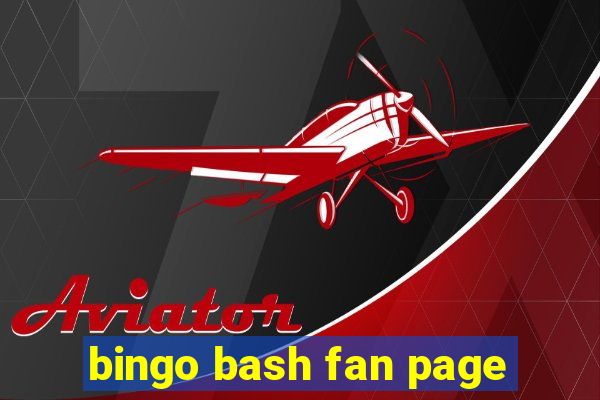 bingo bash fan page