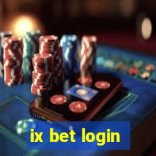 ix bet login