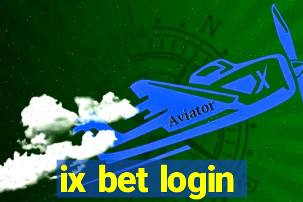 ix bet login