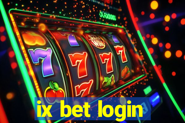 ix bet login