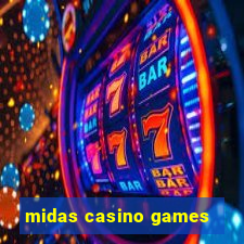 midas casino games