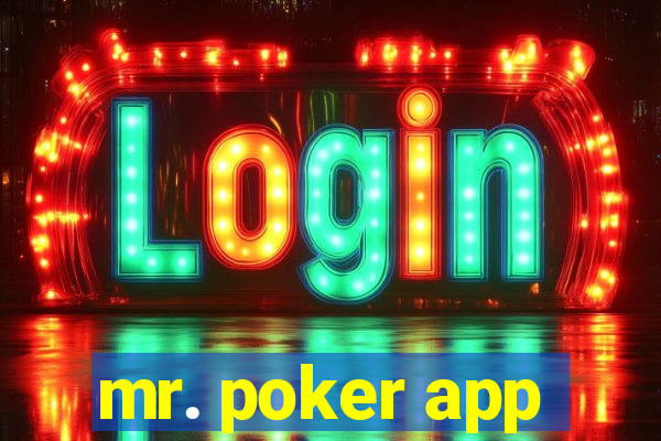 mr. poker app