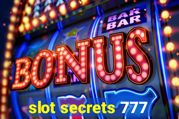 slot secrets 777