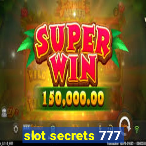 slot secrets 777