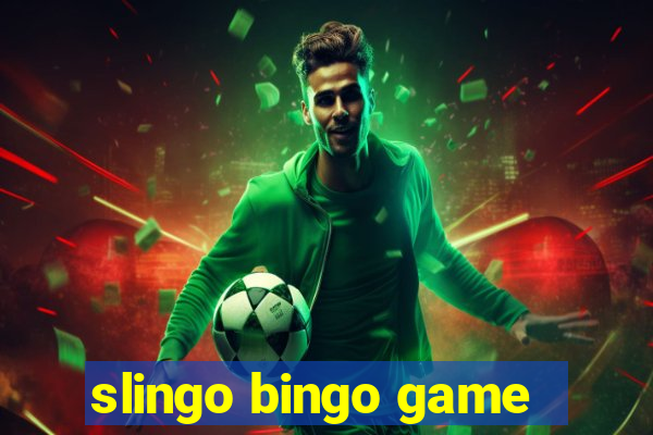 slingo bingo game