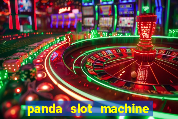 panda slot machine big win