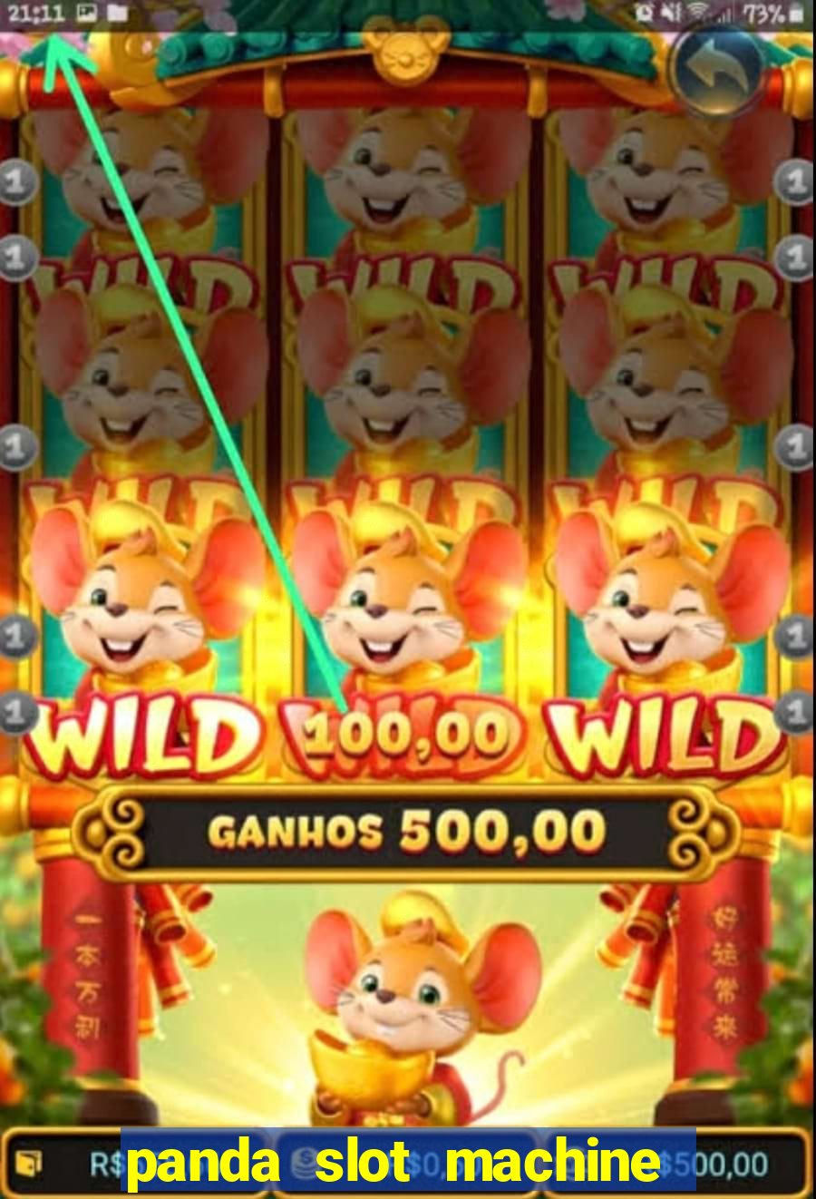 panda slot machine big win