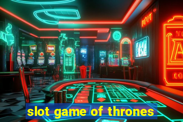 slot game of thrones