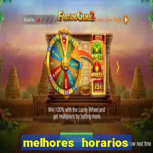 melhores horarios fortune dragon