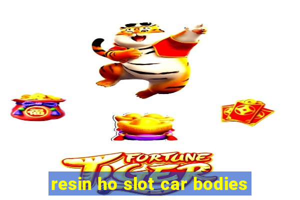 resin ho slot car bodies