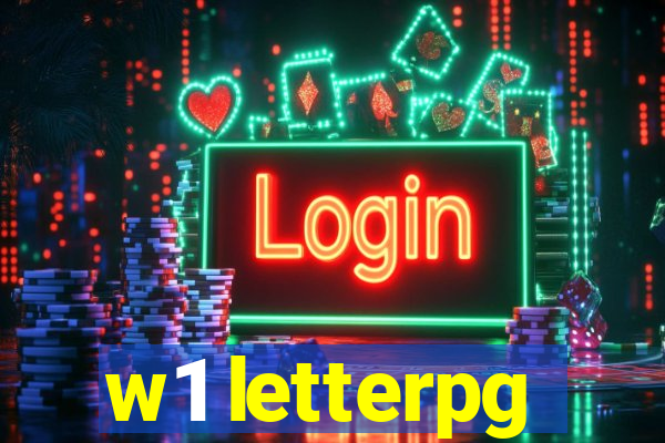 w1 letterpg