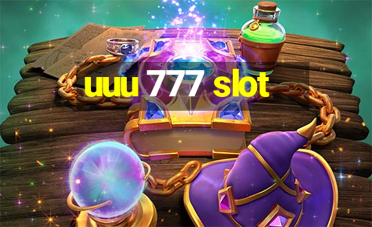 uuu 777 slot