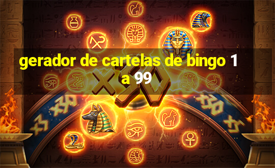 gerador de cartelas de bingo 1 a 99