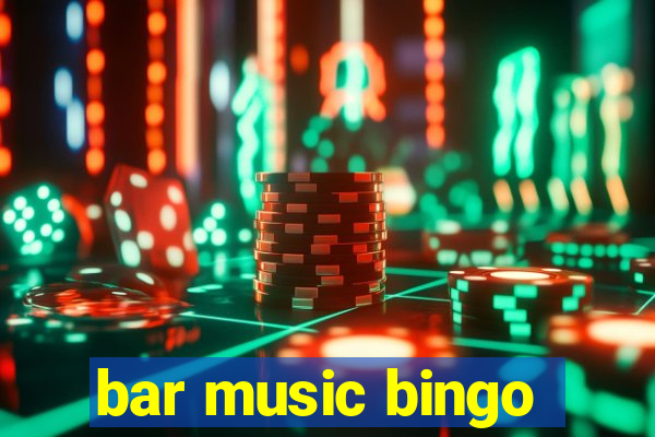 bar music bingo