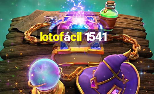 lotofácil 1541