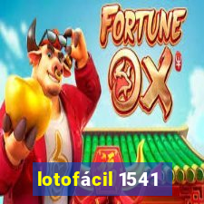 lotofácil 1541