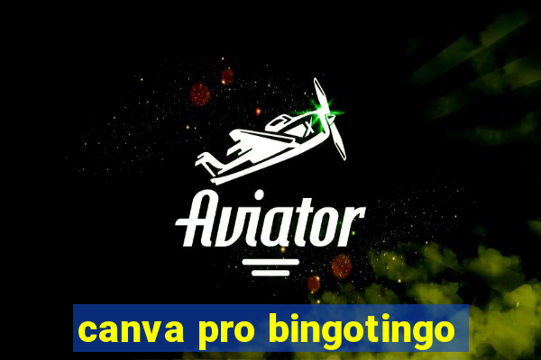 canva pro bingotingo