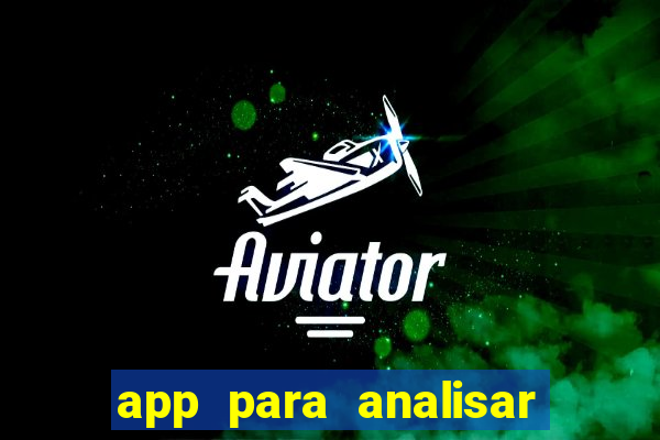 app para analisar jogos de futebol