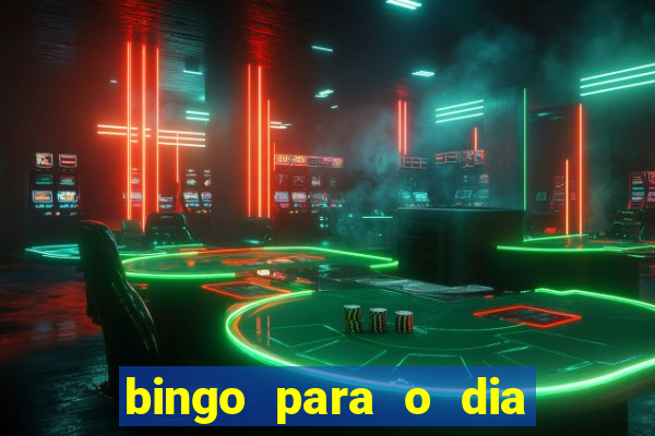 bingo para o dia das crian?as