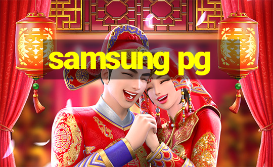 samsung pg