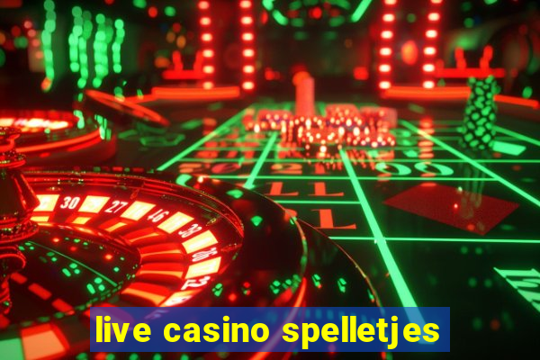 live casino spelletjes