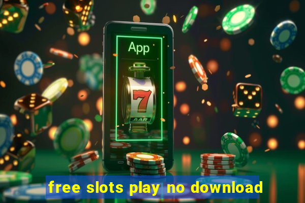 free slots play no download