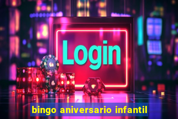 bingo aniversario infantil