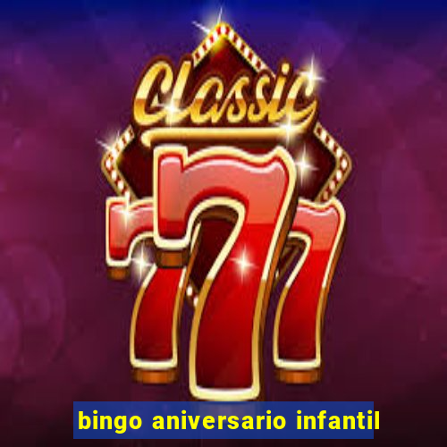 bingo aniversario infantil