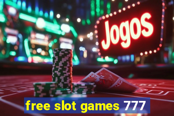 free slot games 777