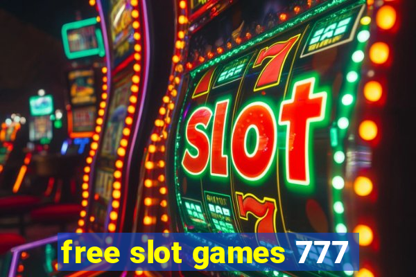 free slot games 777