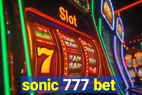 sonic 777 bet