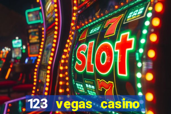 123 vegas casino login page