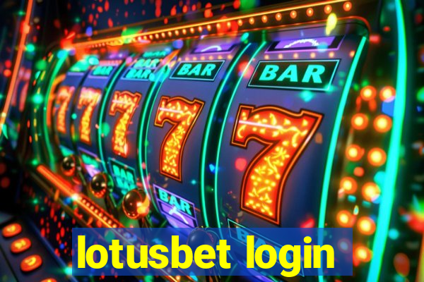 lotusbet login