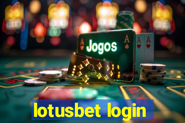 lotusbet login