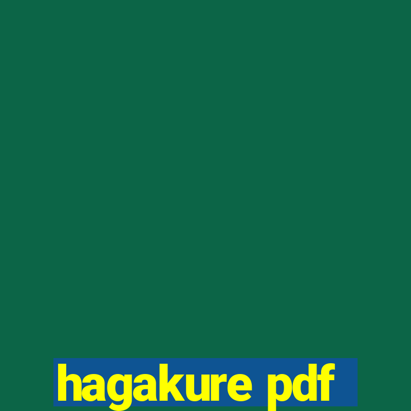 hagakure pdf