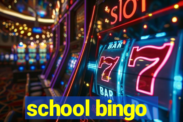 school bingo