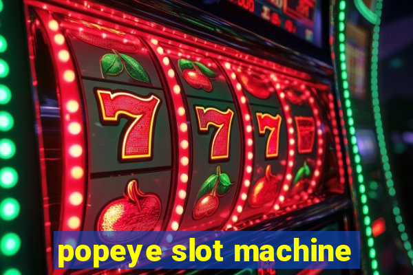 popeye slot machine