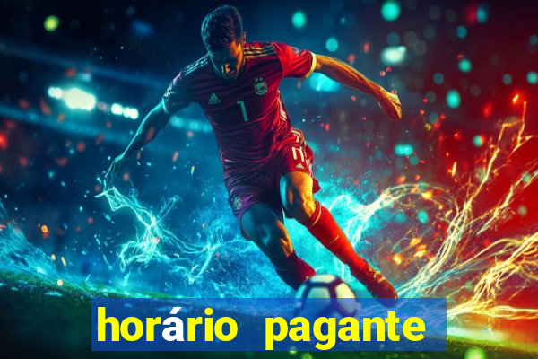 horário pagante fortune tiger